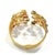 Bochic “Capri” Ruby & Multi Natural Gem Cuff Set In 18K Gold & Silver For Sale - Image 9 of 12