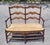 French Market Collection Country Rush Seat Bench For Sale - Image 15 of 17