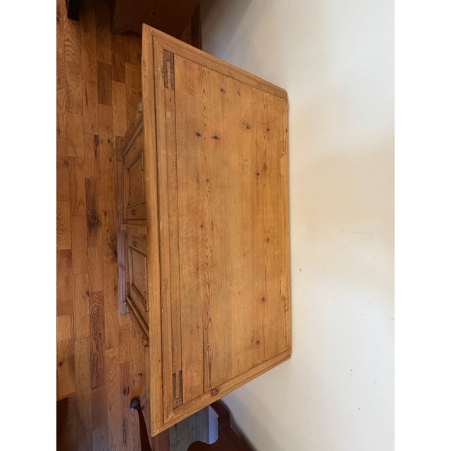 Antique Scrubbed Pine Server For Sale - Image 12 of 12