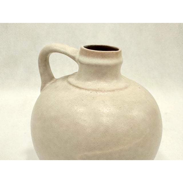 Mid-Century Modern German Ceramic Jug from Strehla, 1960s For Sale - Image 3 of 8