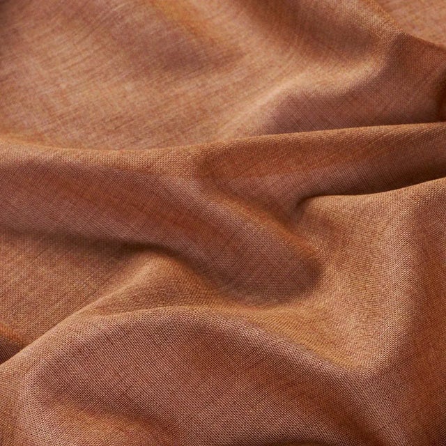 Contemporary SAMPLE - Schumacher Summit Sheer Fabric In Clay For Sale - Image 3 of 3