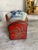 Asian Blue and Red Ceramic and Lacquer Box For Sale In Saint Louis - Image 6 of 9