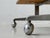 Height-Adjustable Side Table on Casters, 1960s For Sale - Image 5 of 16