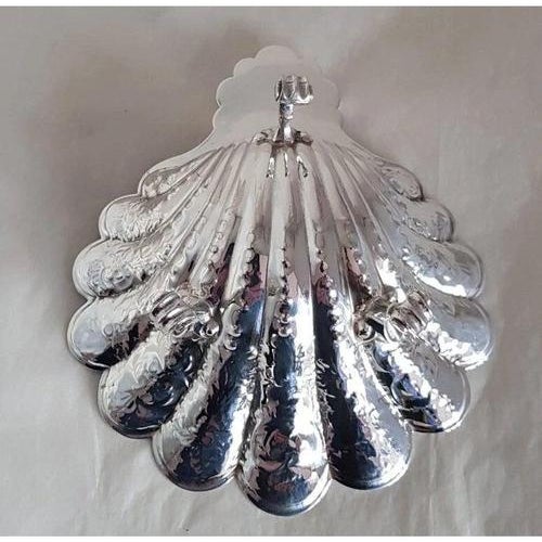 Sterling Silver Novelty Scallop Shell Dish, Sheffield, 1992 For Sale - Image 9 of 18