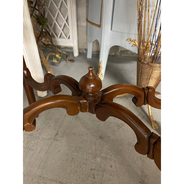 Wood Late 19th Century French Tall Narrow Carved China Closet Display Cabinet Cupboards For Sale - Image 7 of 12