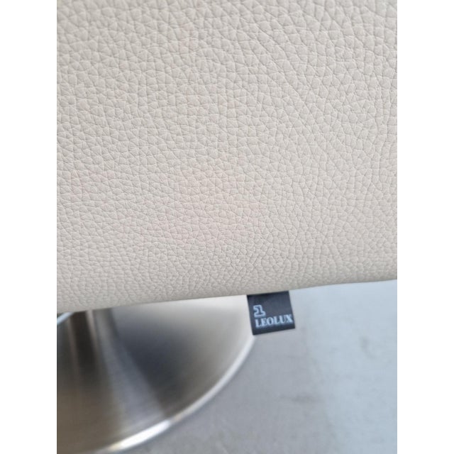 Cece Swivel Chair in Leather from Leolux For Sale - Image 14 of 16