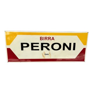 Vintage Peroni Beer Sign, 1960s For Sale