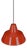 Industrial Enamel Pendant Lamp by Axel Wedel Madsen for Louis Poulsen, 1970s For Sale