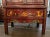Large Chinoiserie Red Lacquered Cabinet or Armoire With Gilt Accents For Sale In Austin - Image 6 of 12
