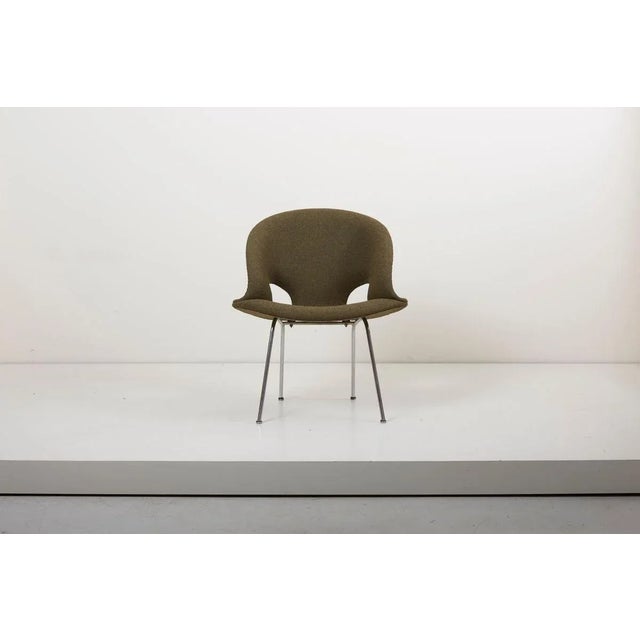 Red Set of Model 350 Lounge Chairs by Arno Votteler for Walter Knoll, 1950s For Sale - Image 8 of 18