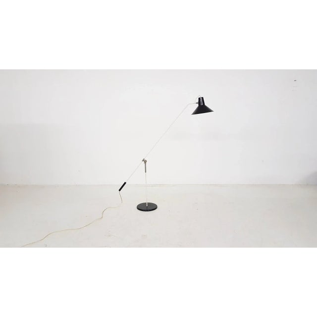 Dutch Floor Lamp by J.J. Hoogervorst for Anvia, 1950s For Sale - Image 15 of 15