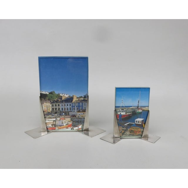Art Deco Silver-Plated Photo Frames from WMF, 1930s, Set of 2 For Sale - Image 14 of 14