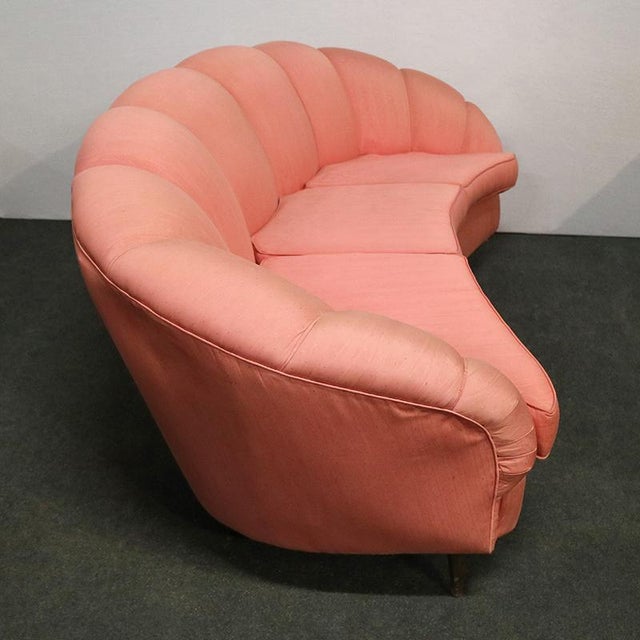 Vintage Velvet Sofa, 1960s For Sale - Image 3 of 11