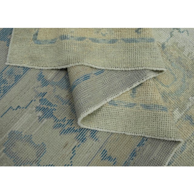 Textile Turkish Oushak Rug 8'8" x 11'7" #18608 For Sale - Image 7 of 8