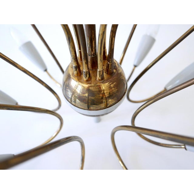 Mid-Century Modern Sputnik Pendant Lamp, 1950s For Sale - Image 16 of 18