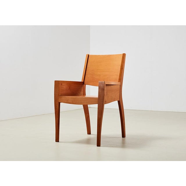 Postmodern armchair, designed by Matthew Hilton in the 1980s/90s for XO France, the producer that Philippe Starck co-...