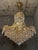 Large Hollywood Regency Crystal Chandelier, Italy, 1965-1975 For Sale - Image 6 of 6