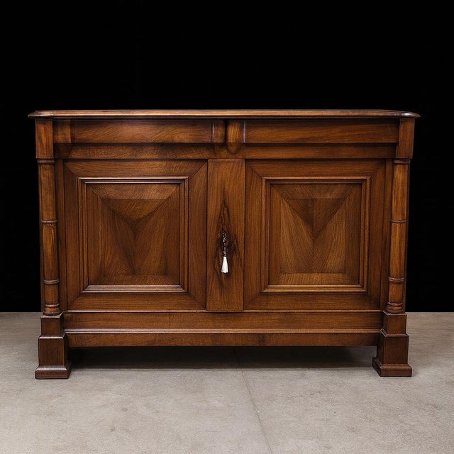 Purple Empire Walnut 2-Door Buffet For Sale - Image 8 of 8