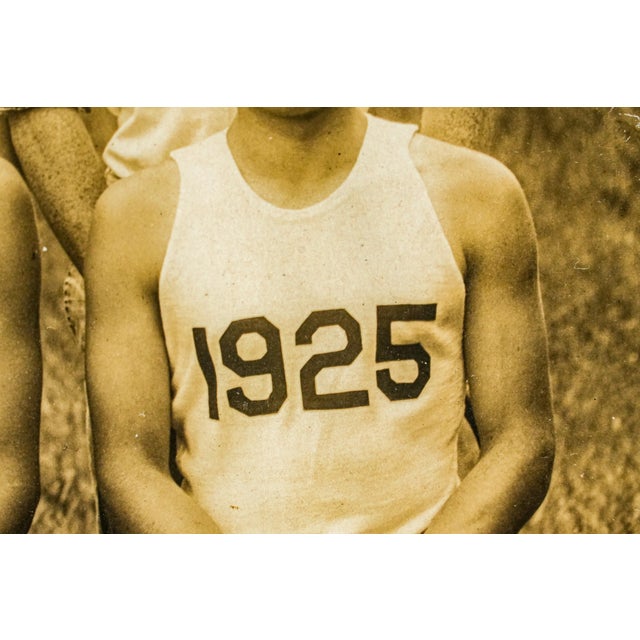 Wood Rare Pair of Framed Antique Harvard University Rowing Crew Photographs Photos Portrait Sports Team Man Cave Home Wall Decor For Sale - Image 7 of 18