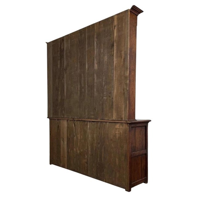 Antique English Traditional Oak Dresser, 1900s For Sale - Image 9 of 13