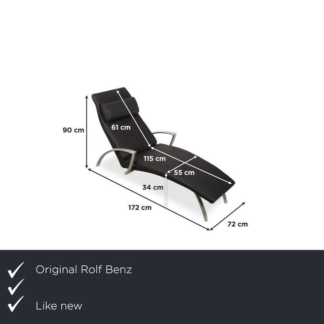 with the Rolf Benz 2600, you're getting a chaise longue whose dynamic lines immediately catch the eye. The reclining...