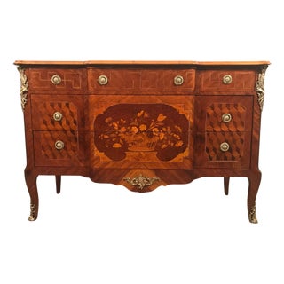 Louis XVI Style Chest of Drawers, France, Late 19th Century For Sale