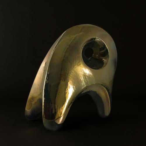 Contemporary Green of the Neo Habitat Sculptural Object by Caspi Ceramics Nl For Sale - Image 3 of 18