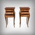 These two Louis XV style bedside tables feature a sinuous silhouette and cabriole legs, lending them great elegance. They...
