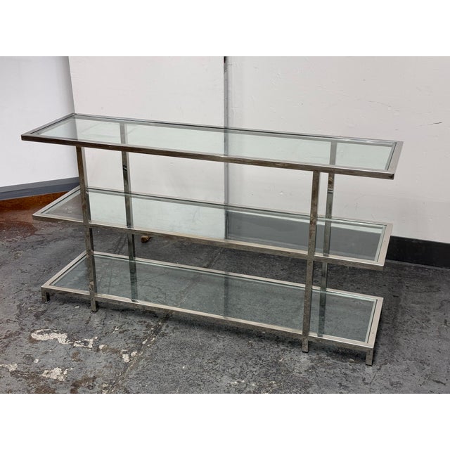 Early 21st Century Williams-Sonoma Tribeca Console Table For Sale - Image 5 of 12