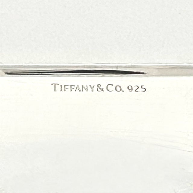 Late 20th Century Tiffany & Co Estate Business Card Holder Sterling Silver 58.1g For Sale In New York - Image 6 of 15