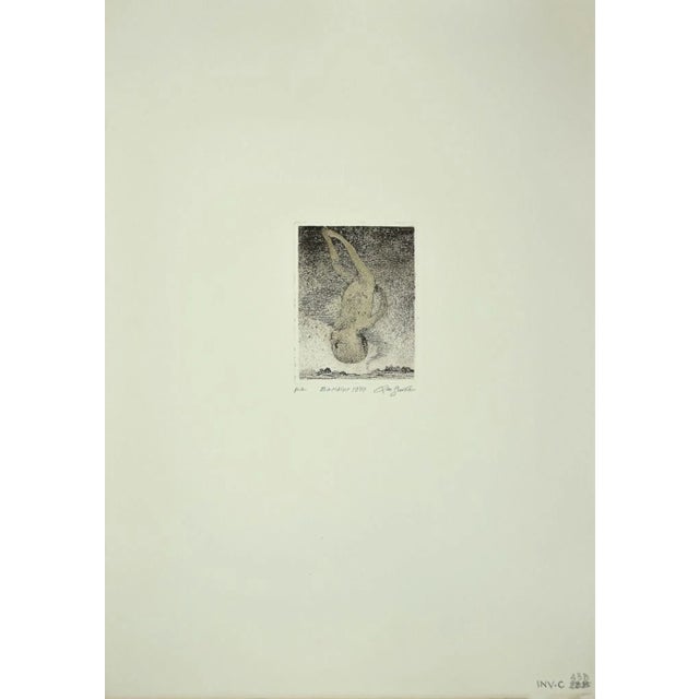 Baby is an original Contemporary artwork realized in the 1970s by the italian artist Leo Guida. Original Etching on paper....