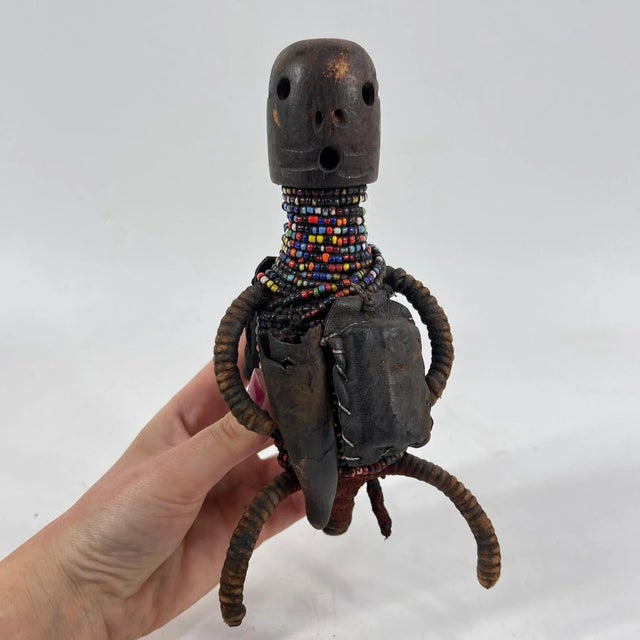 Wood Early 20th Century Namchi Namji Fertility Doll Cameroon For Sale - Image 7 of 7