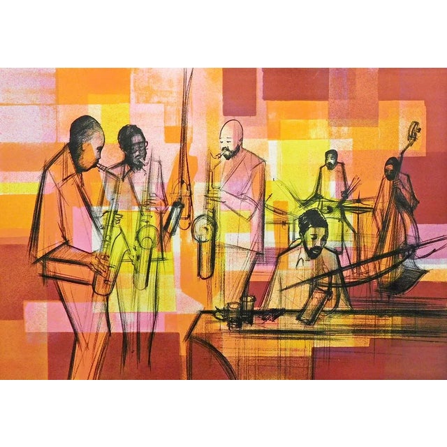 Sacha Chimkevitch "Jazz Session"H. Signed Numbered Art Lithograph For Sale In Denver - Image 6 of 6