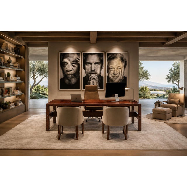 Brazilian Modern Monumental Executive Desk in Rosewood, Sergio Rodrigues, 1959 For Sale - Image 12 of 18