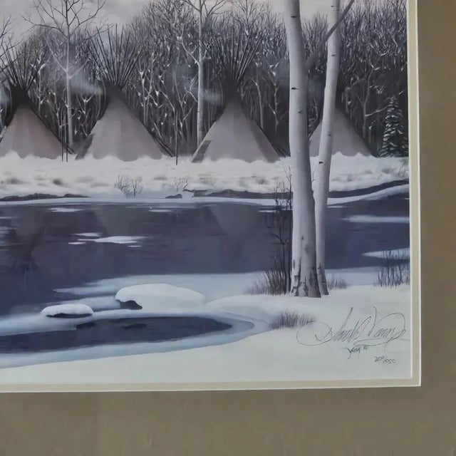 Late 20th Century Donald Vann "The Mystery" Triple Signed Limited Edition Lithograph #209/950, Framed For Sale - Image 5 of 10