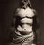 A photograph by the American photographer Bruce Cratsley (1944-1998). Titled "Rosenbach Christ," this black and white...