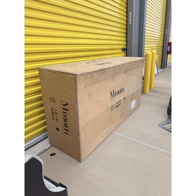 Stone Minotti Fynn Outdoor Coffee Table For Sale - Image 7 of 11