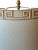 1960s Hollywood Regency Ceramic Lamp, Pale Orange With White Chinoiserie Decoration. Terra Cotta Base. Original Lampshade With Greek Key Tape Trim For Sale - Image 4 of 9