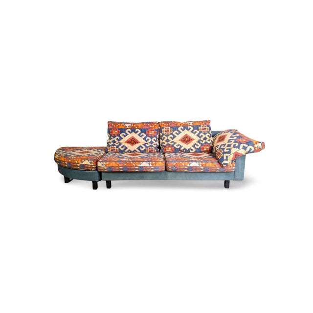 Sofa and Ottoman by Giorgio Soressi, 1990s, Set of 2 For Sale - Image 15 of 15