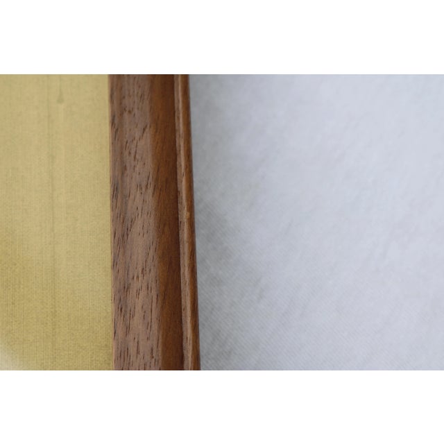 Wood 1970 Framed Under Glass Botanical Print Butterfly Weed For Sale - Image 7 of 11