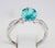 Not Yet Made - Made To Order Paraiba Blue Apatite 14k Gold Ring Size 7 (All Sizes Available) For Sale - Image 5 of 9