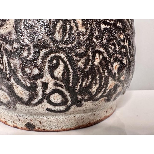 Rustic Studio Ceramic Coffee Pot by Helma Klett, Fredelsloh, Germany, 1970s For Sale - Image 6 of 15