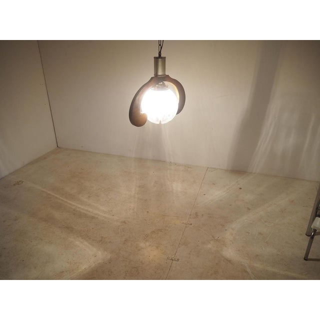 Mid-Century Pendant Lamp, Italy, 1950s For Sale - Image 11 of 15