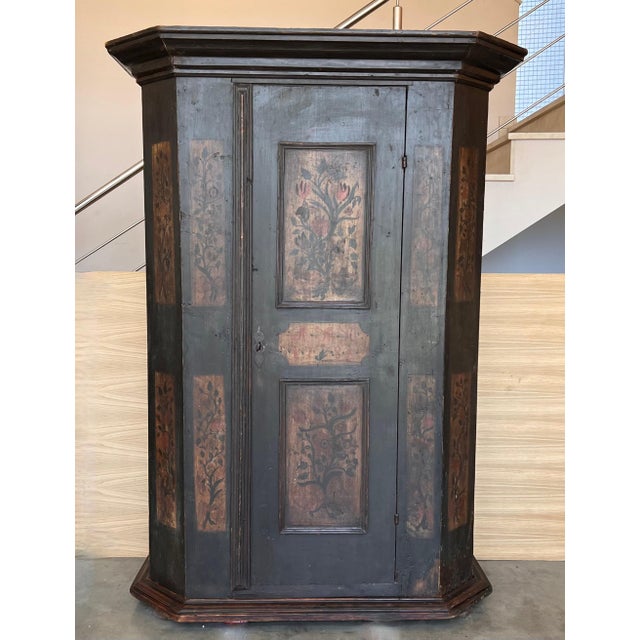 1788 Spanish Painted Wardrobe For Sale - Image 16 of 18