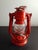 Glass 1950s Winged Wheel No 350 Red Oil Lantern For Sale - Image 7 of 7