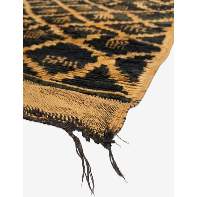 Tribal Handmade Atlas Mountain Wool Rug - 12.7 X 5.9 Ft For Sale - Image 3 of 8