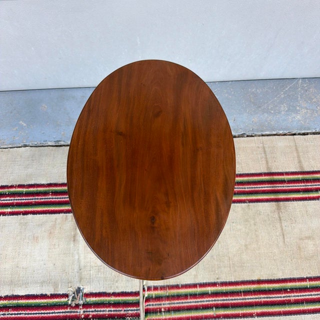 Antique Mahogany & Birch Federal Tilt-Top Spider-Leg Candlestand, New Hampshire or Maine, Circa 1790-1810 For Sale - Image 14 of 17