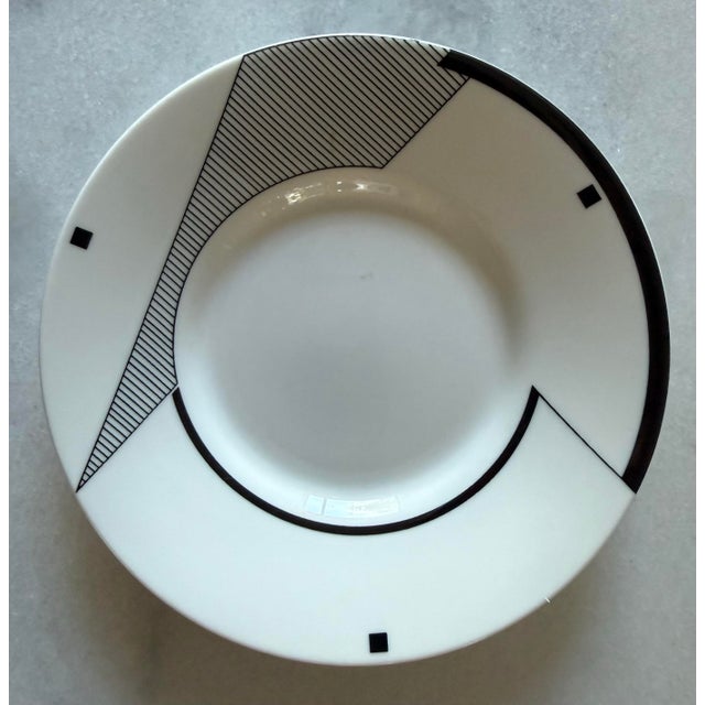 1980s Christopher Stuart Optima Coffee Cups and Saucers - Set of 6 For Sale - Image 5 of 11