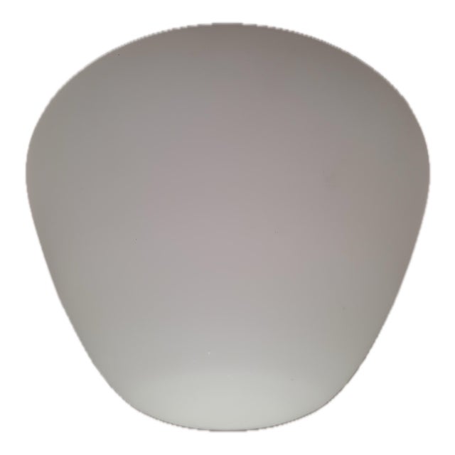 Art Deco Ceiling Lamp with Frosted Glass and Bakelite Mounting Hardware from Philips, 1930s For Sale