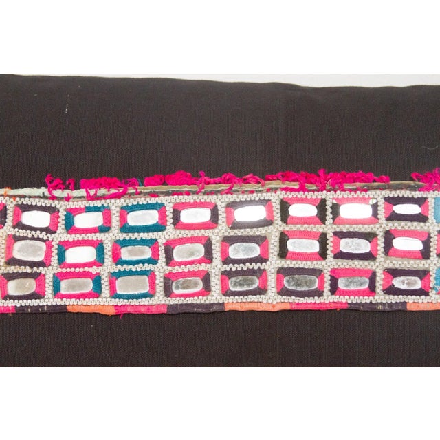 Tribal Simar Nomad Lumbar Pillow For Sale - Image 3 of 6